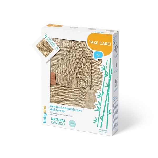 Продукт Babyono - Одеяло бамбук 75х100 см - 0 - BG Hlapeta